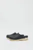 No.6 Contour Clog with Shearling on Flat Base in Indigo sold by No. 6