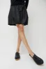 No.6 Contour Clog with Shearling on Flat Base in Indigo sold by No. 6