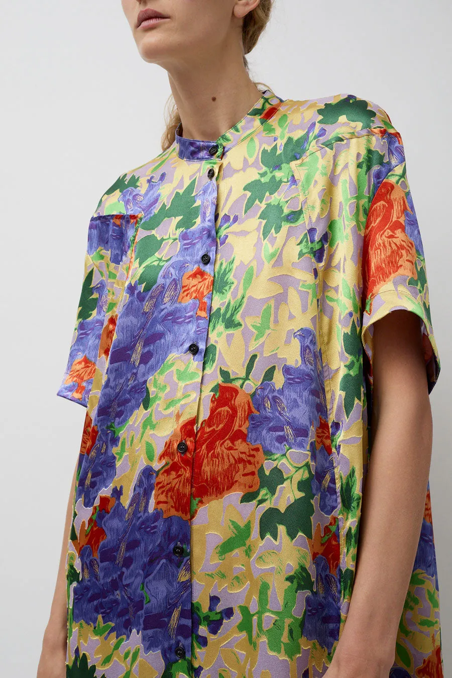 Henrik Vibskov Bulkhead Dress in Multi Bird Flowers sold by No. 6 product image thumbnail 3