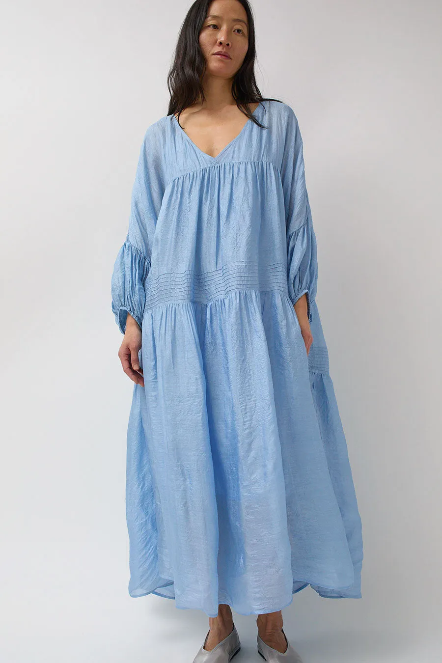 Anaak Airi Tussar Maxi Dress in Summer Storm sold by No. 6 product image thumbnail 2