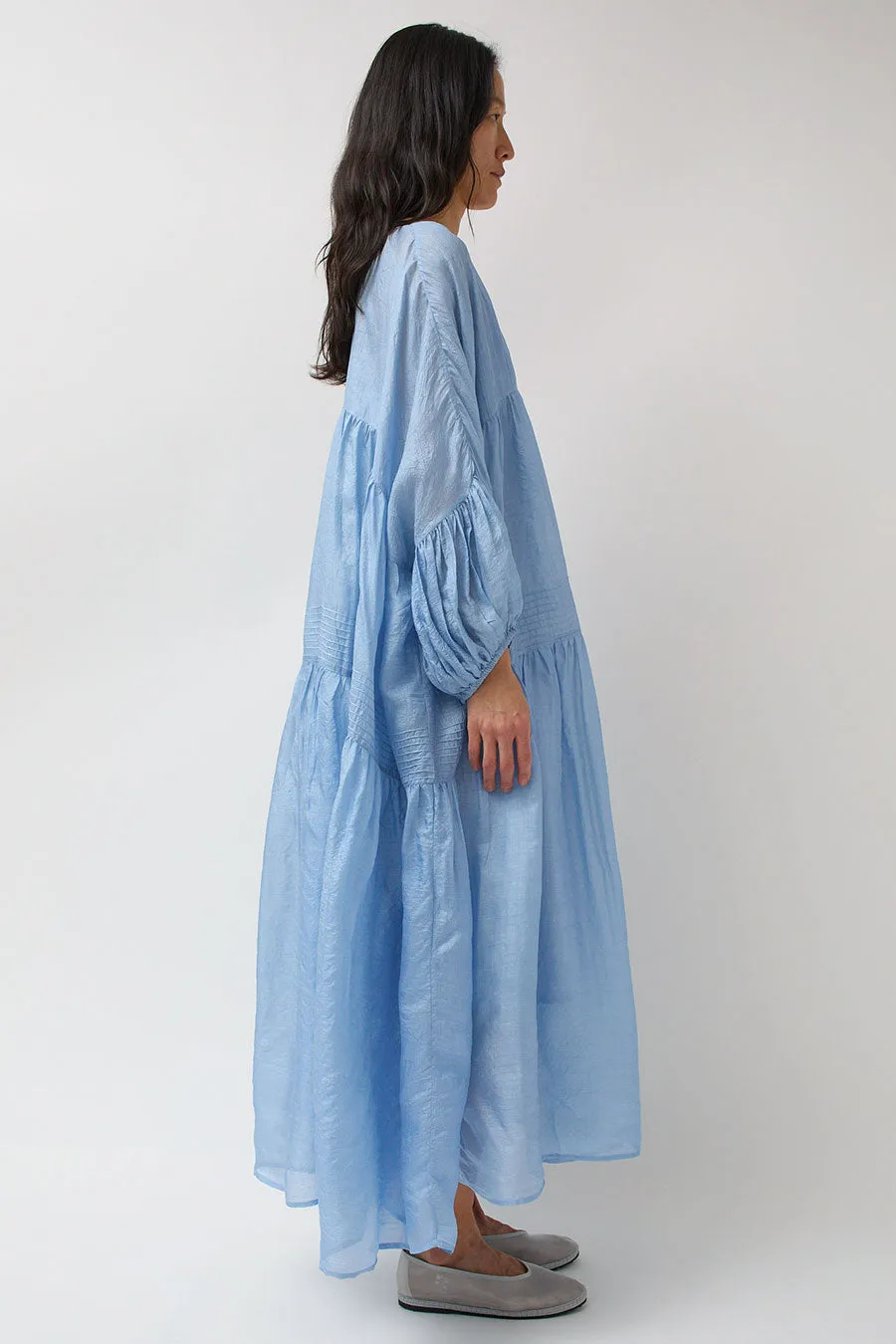 Anaak Airi Tussar Maxi Dress in Summer Storm sold by No. 6 product image thumbnail 4