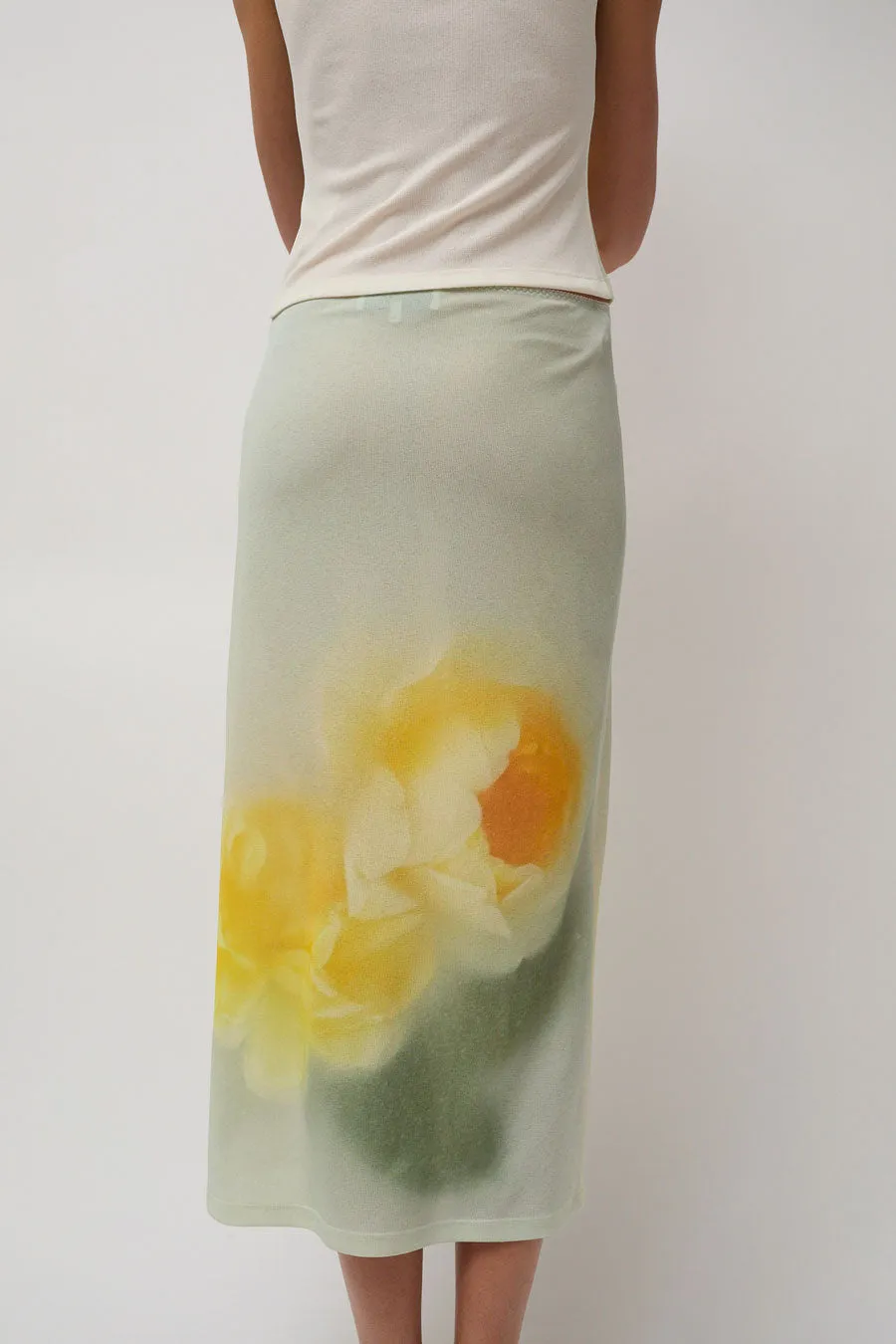 Naya Rea Nika Skirt in Yellow Rose Print sold by No. 6 product image thumbnail 5