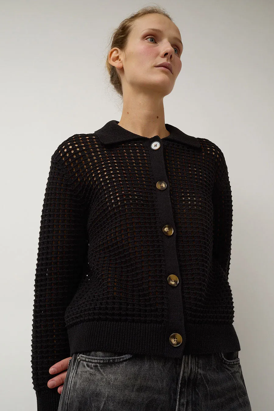 No.6 Roma Cardigan in Black sold by No. 6 product image thumbnail 4