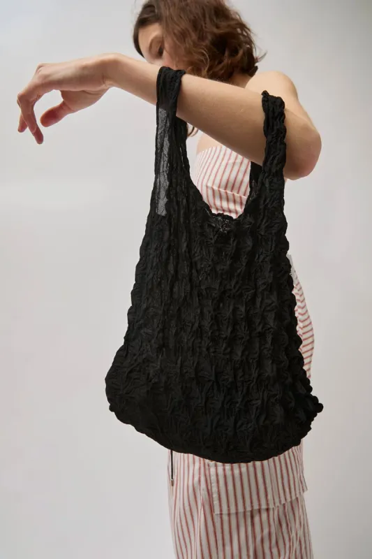 KkCo Popcorn Bag in Black sold by No. 6
