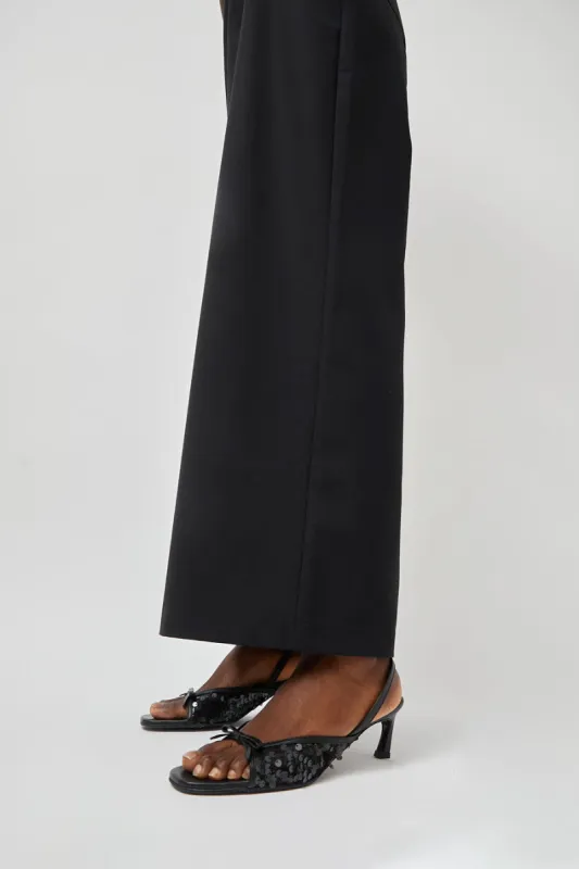 Reike Nen Nabi Slingbacks in Black Sequin made by No. 6