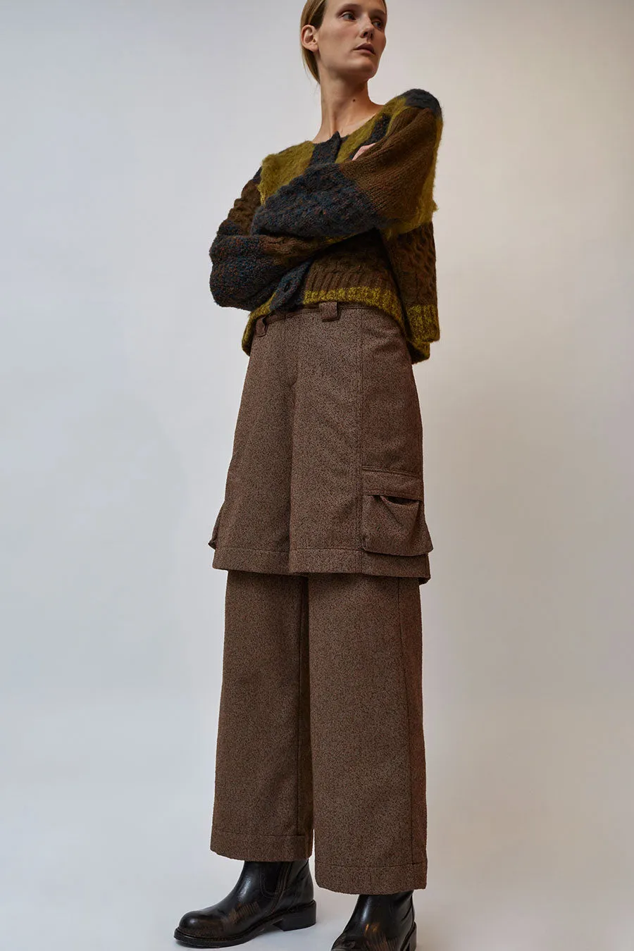 KkCo Double Trouser in Tobacco sold by No. 6 product image thumbnail 4