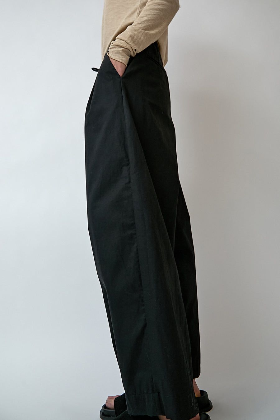 Deiji Studios Cotton Pant in Black sold by No. 6 product image thumbnail 3