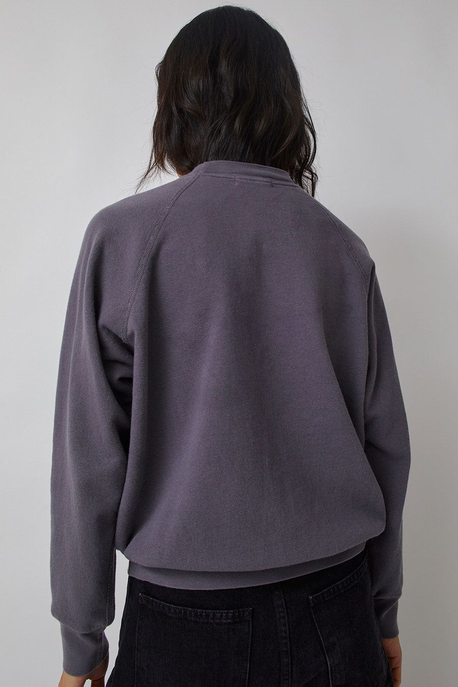 B Sides Crewneck Sweatshirt in Lavender Botanical Dye sold by No. 6 product image thumbnail 4