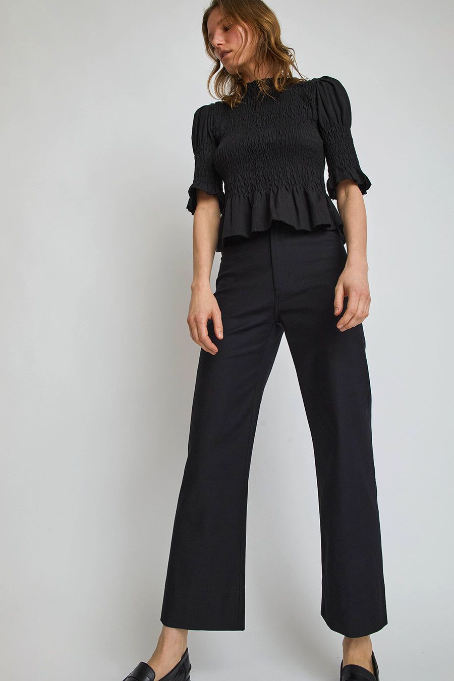 Maria Stanley Luna Pant in Black sold by No. 6