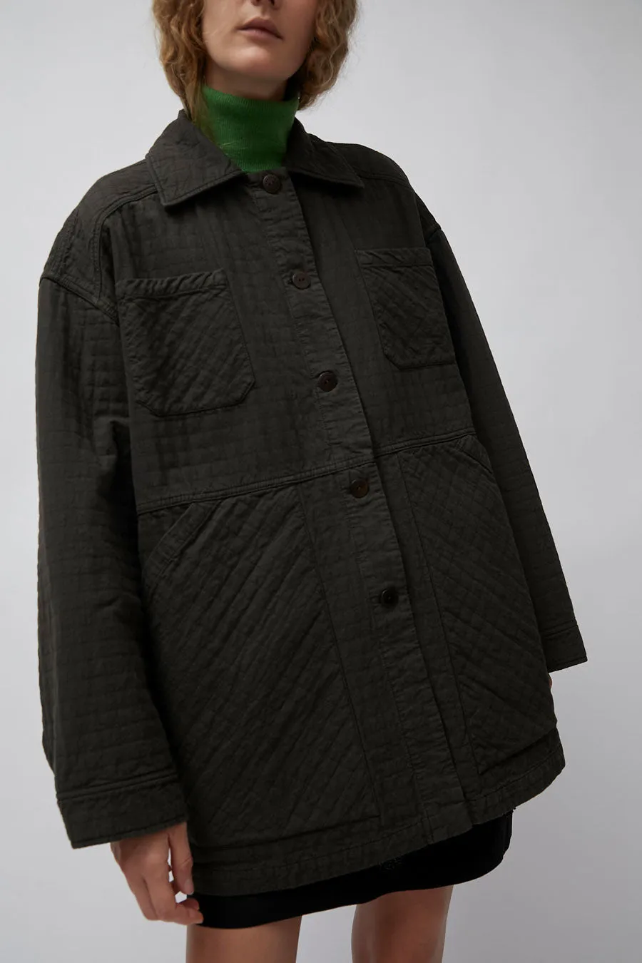 CORDERA Padded Jacket in Dark Brown sold by No. 6 product image thumbnail 3