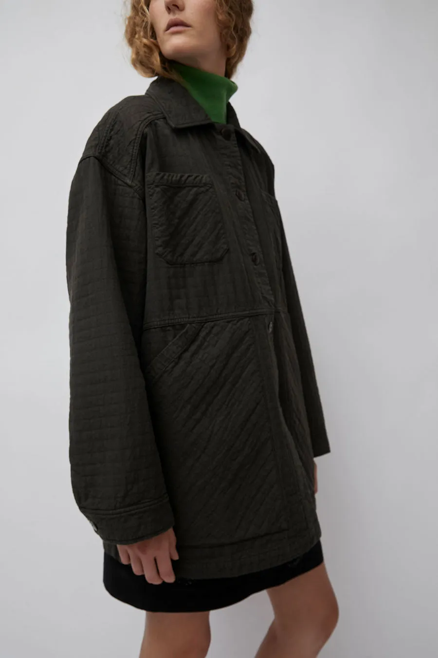 CORDERA Padded Jacket in Dark Brown sold by No. 6 product image thumbnail 5