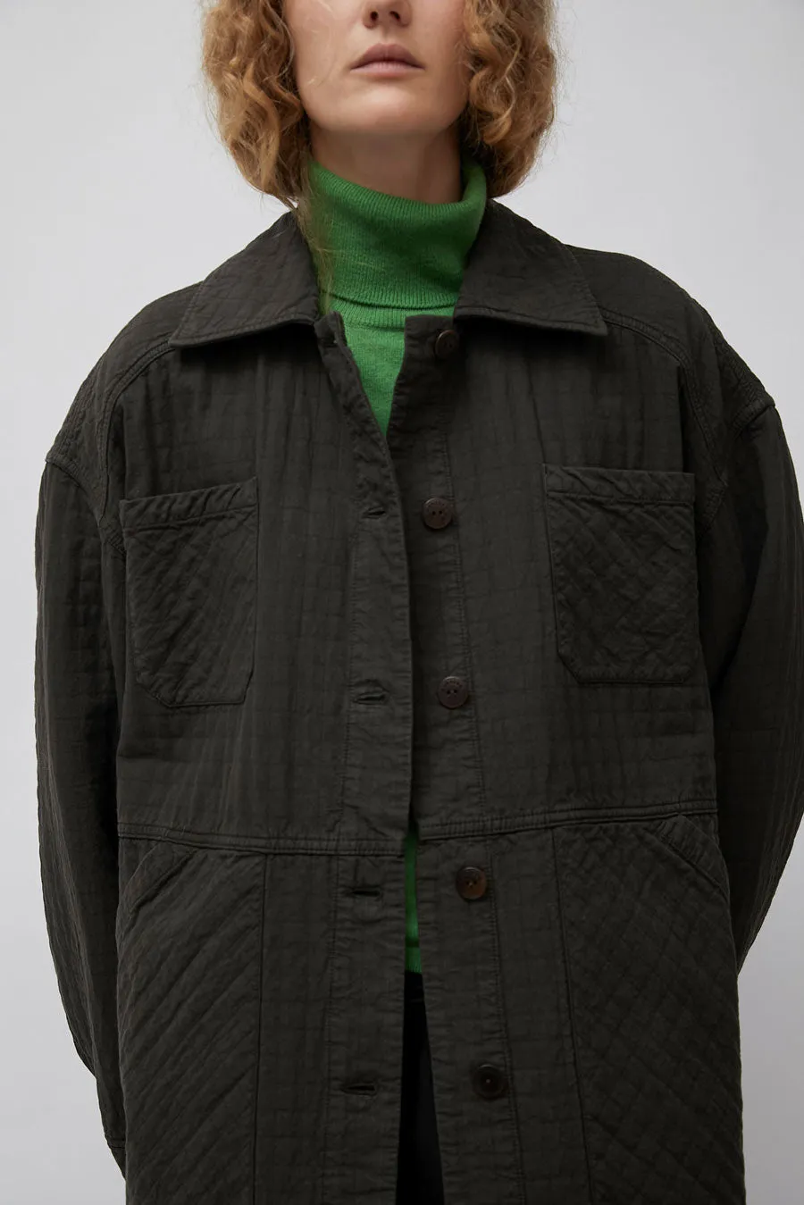 CORDERA Padded Jacket in Dark Brown sold by No. 6 product image thumbnail 2