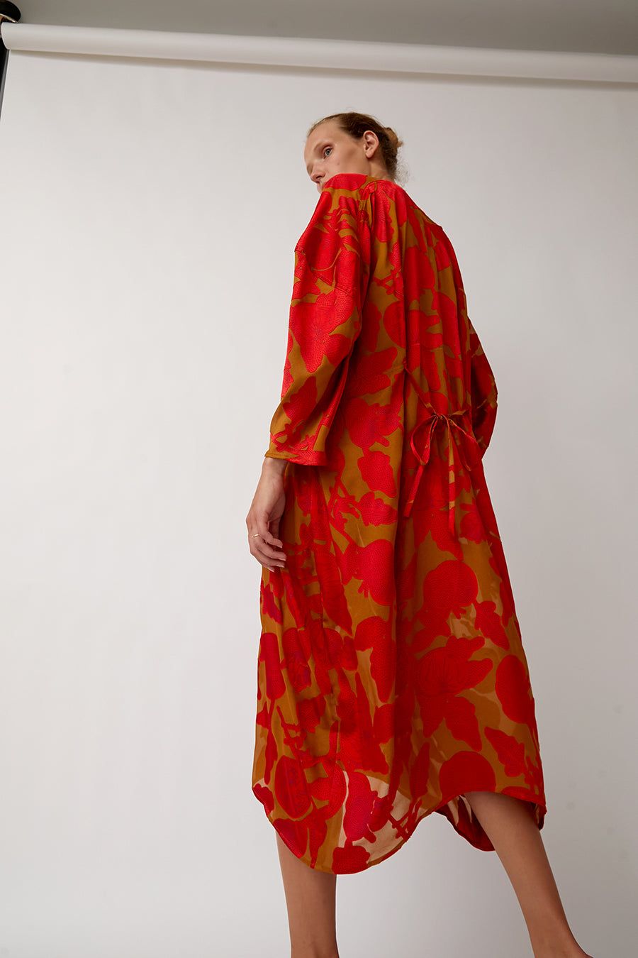 Henrik Vibskov Tomato Dress in Curry Magenta Tomato sold by No. 6 product image thumbnail 4