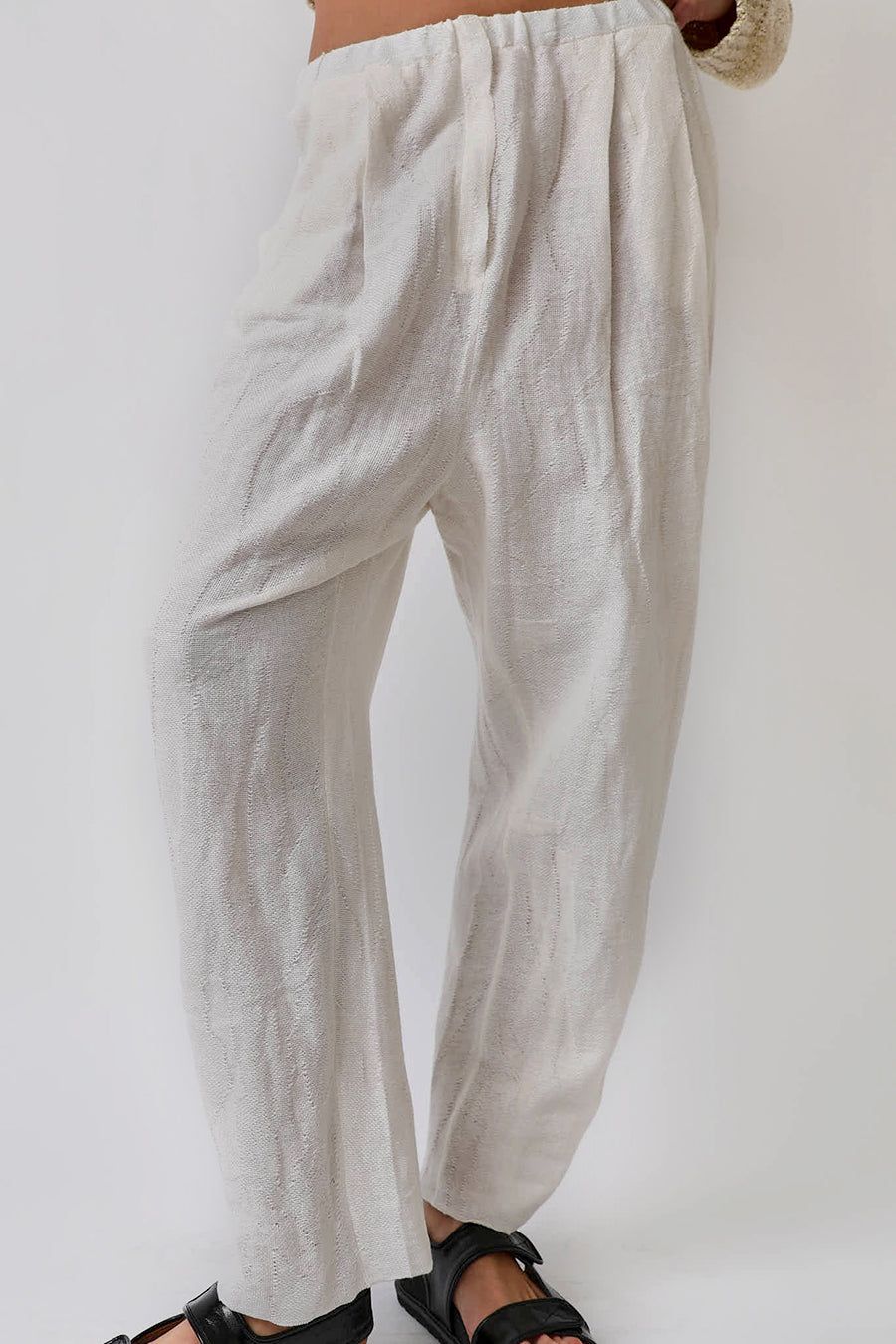 Boboutic Shell Trousers in Milk sold by No. 6