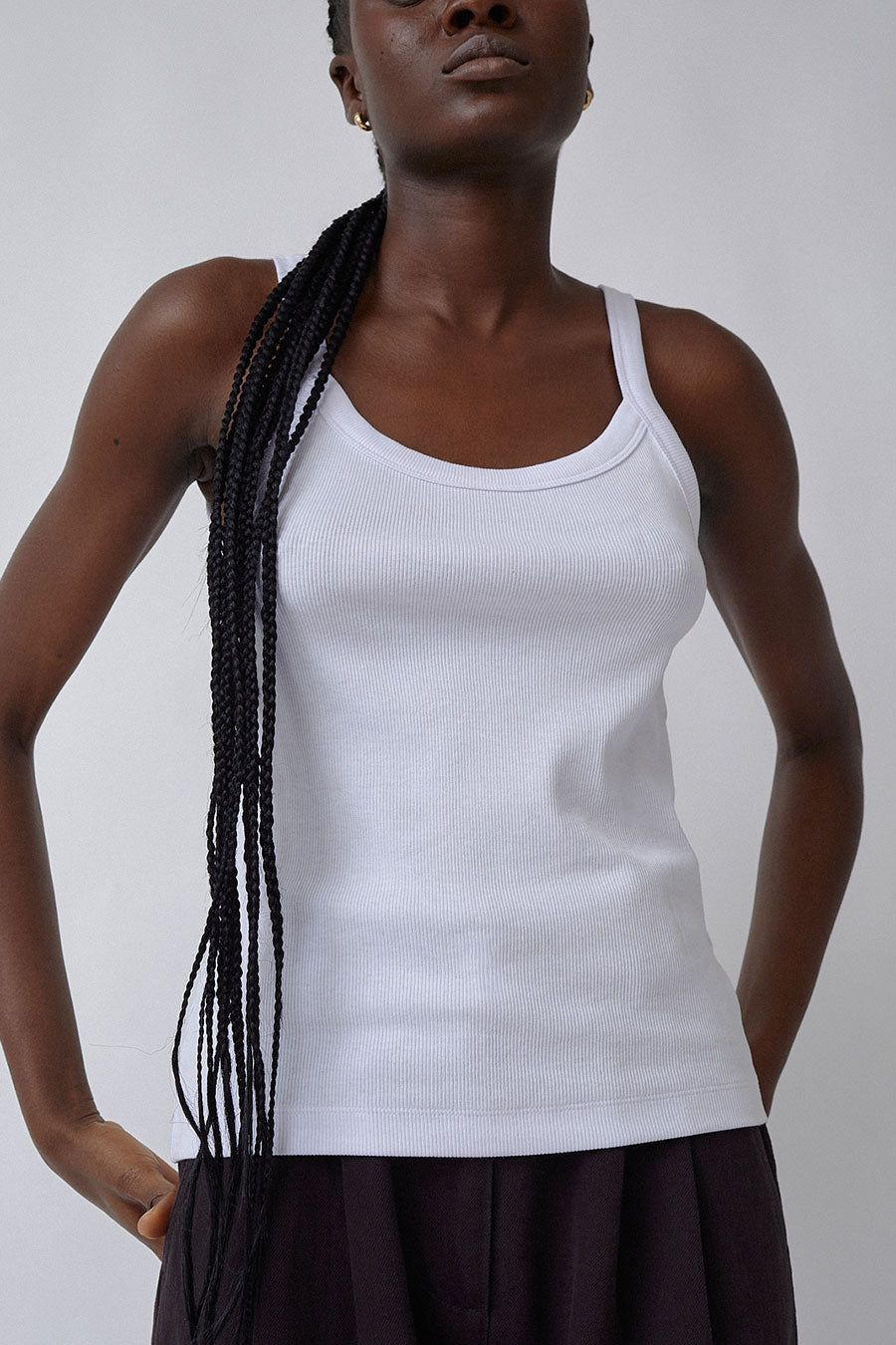 Ninety Percent Ava Tank in White sold by No. 6 product image thumbnail 2