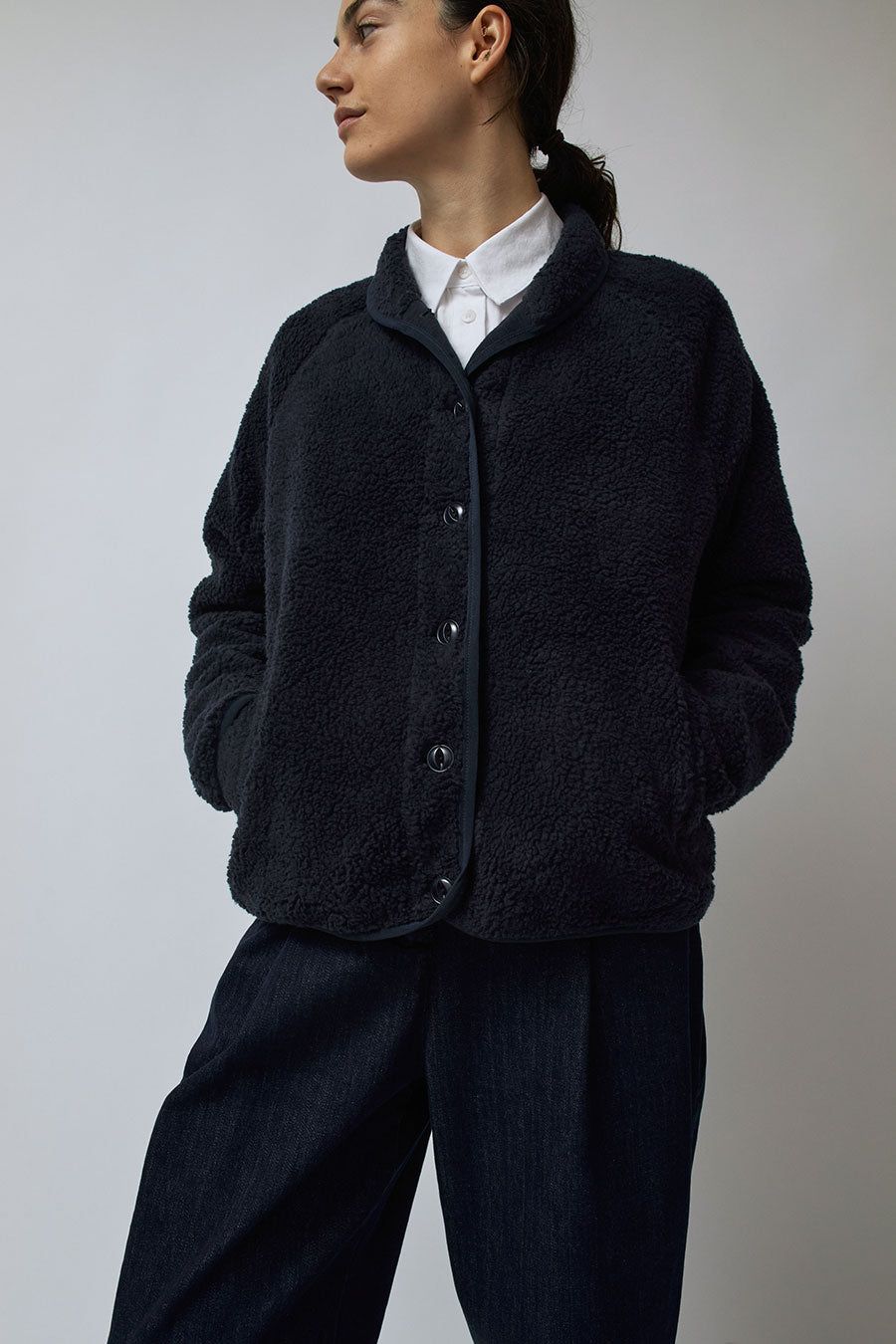 YMC Beach Jacket in Navy sold by No. 6 product image thumbnail 3