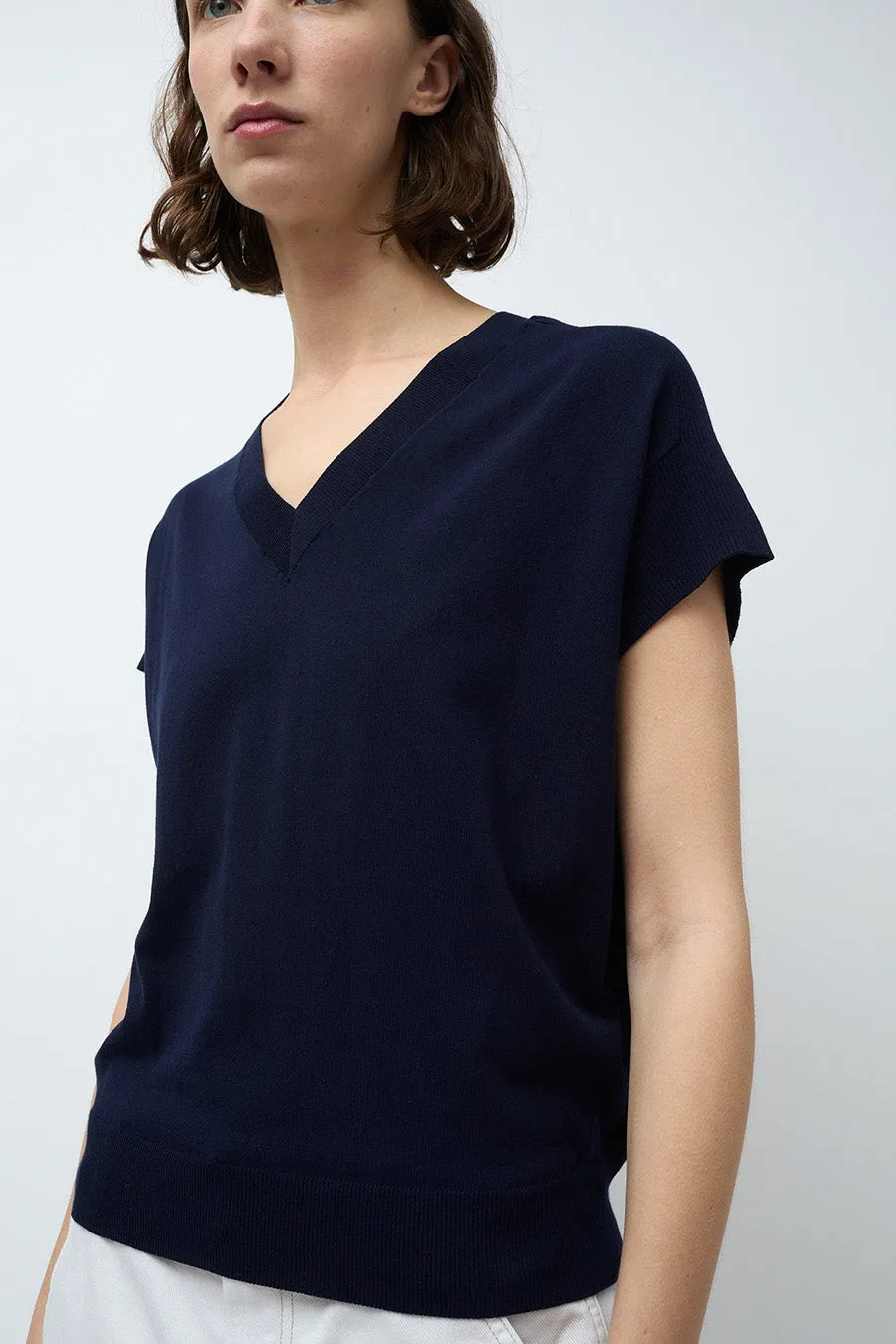 Rue Blanche HTC Top in Navy sold by No. 6 product image thumbnail 3