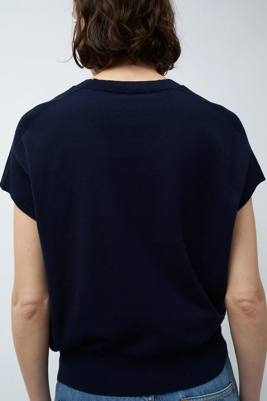 Rue Blanche HTC Top in Navy sold by No. 6 product image thumbnail 5