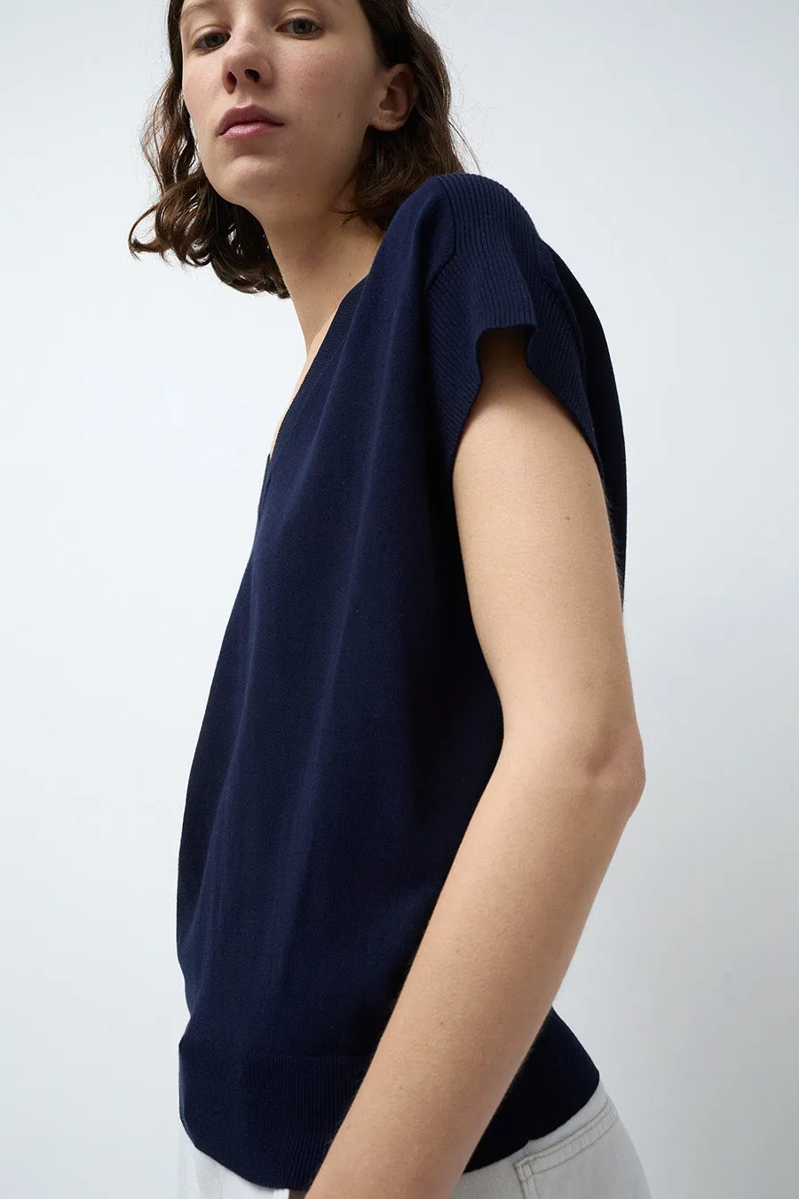 Rue Blanche HTC Top in Navy sold by No. 6 product image thumbnail 4