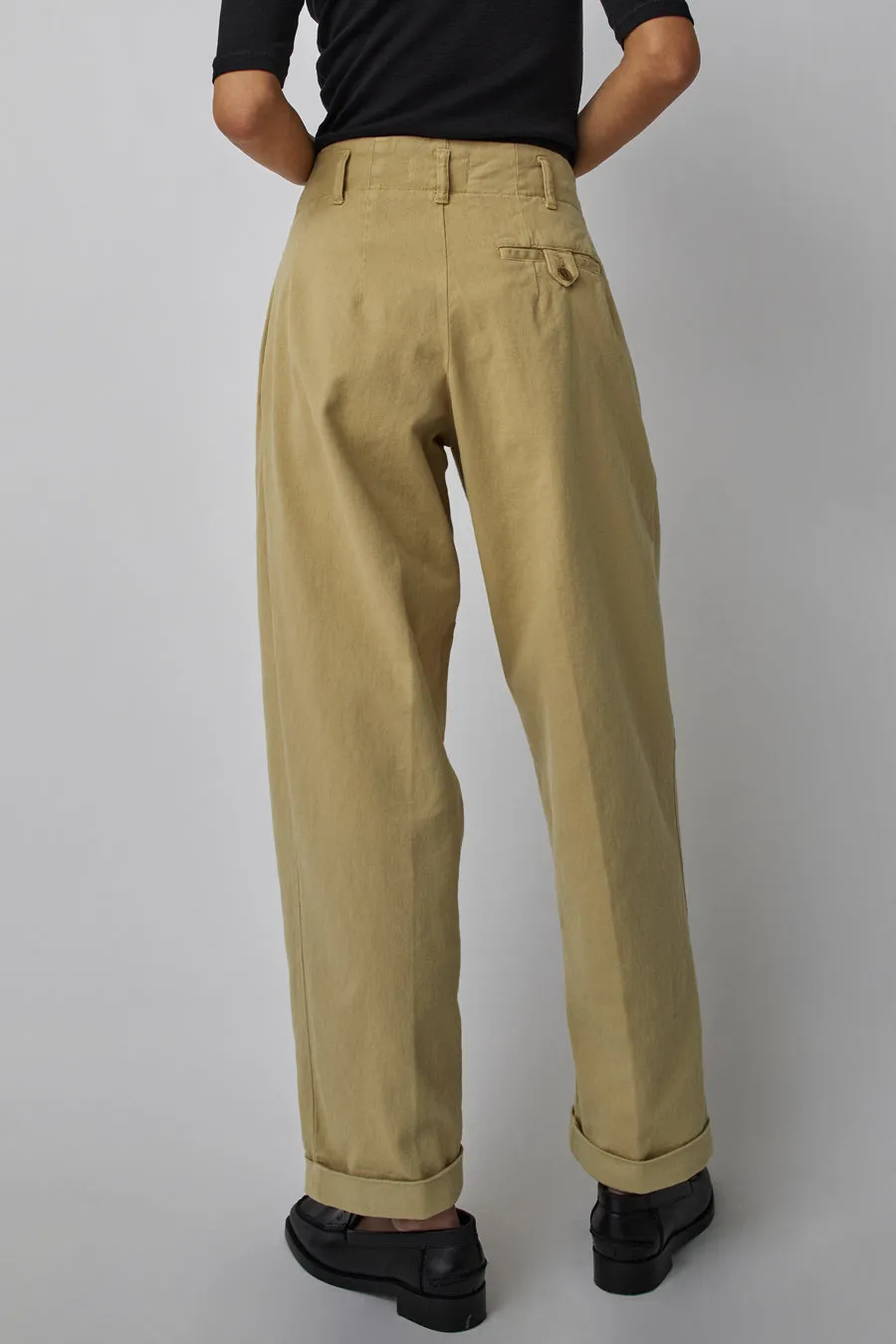 YMC Keaton Trouser in Sand sold by No. 6 product image thumbnail 4
