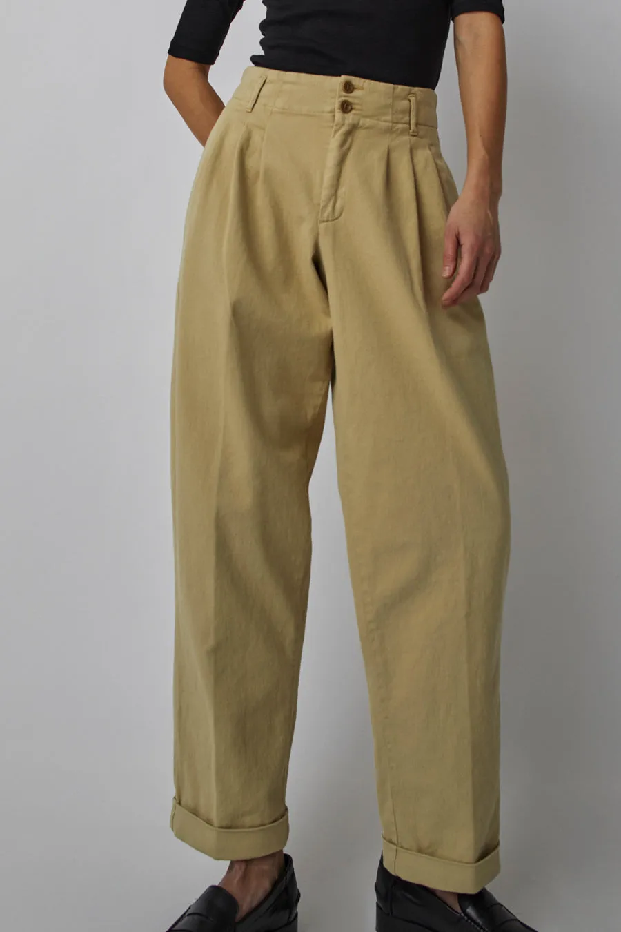 YMC Keaton Trouser in Sand sold by No. 6 product image thumbnail 3