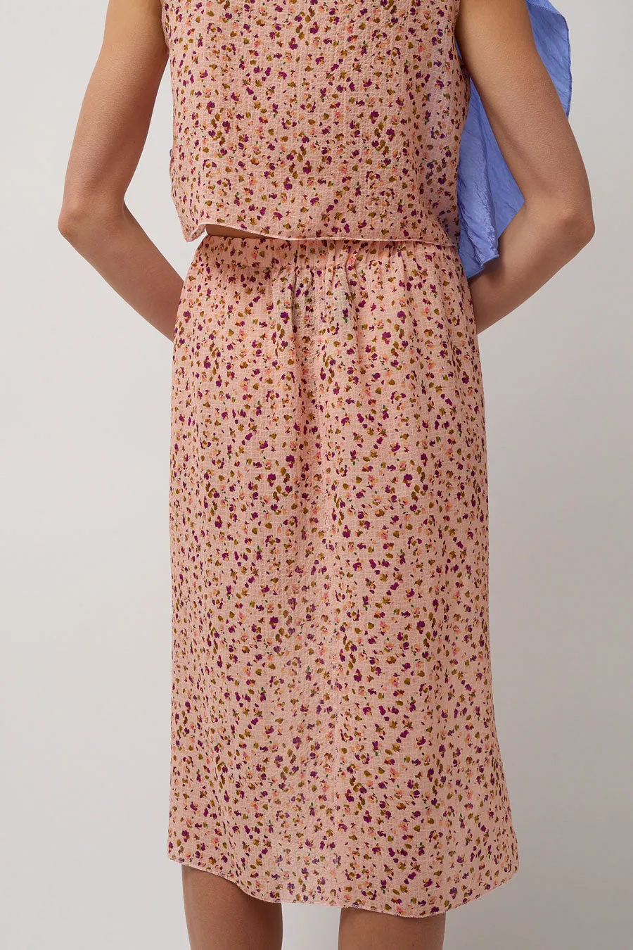 Vladimir Karaleev Basic Skirt in Rose Dust sold by No. 6 product image thumbnail 5