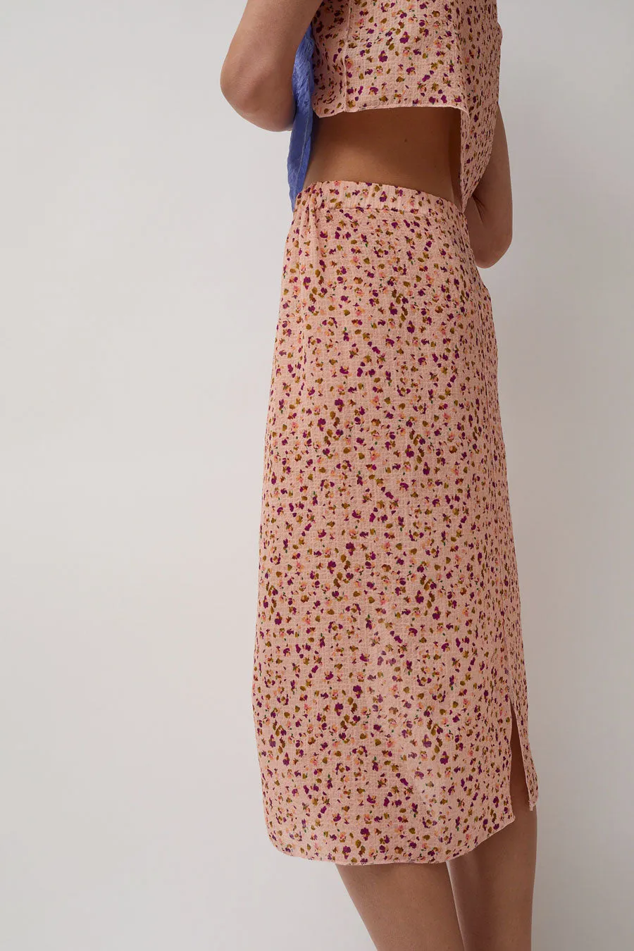 Vladimir Karaleev Basic Skirt in Rose Dust sold by No. 6 product image thumbnail 3