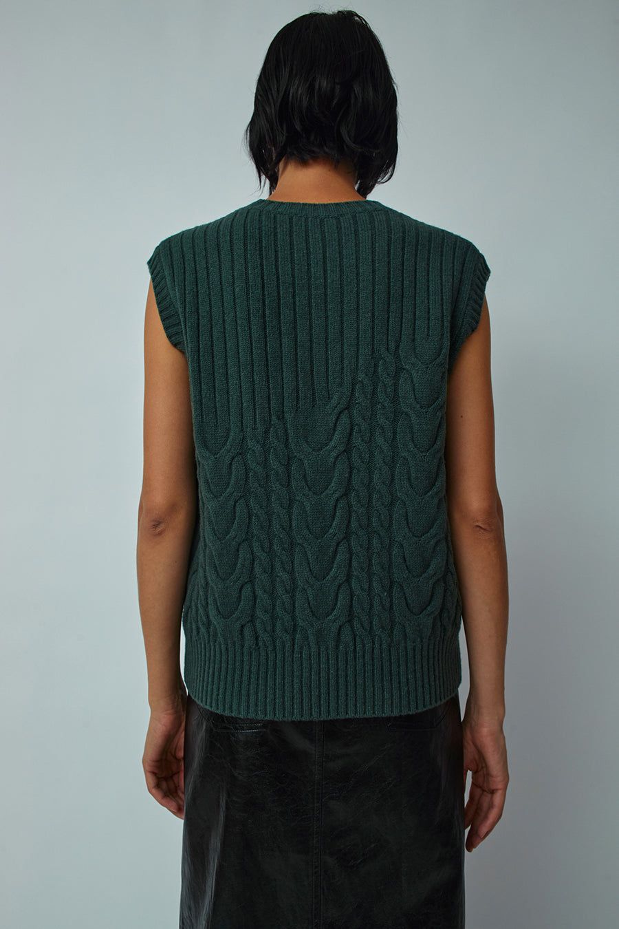 OpéraSPORT Wyatt Vest in Jungle Green sold by No. 6 product image thumbnail 4