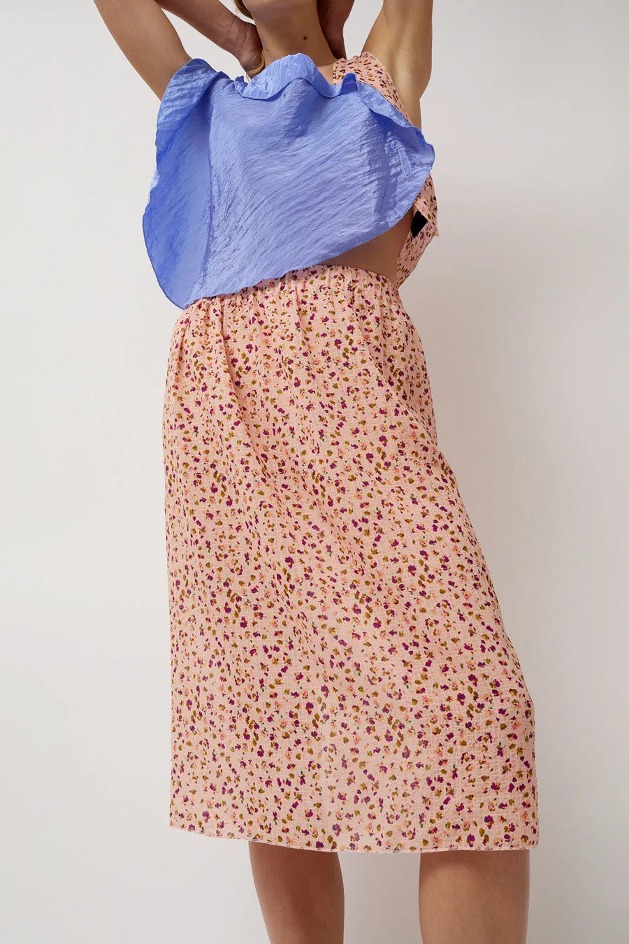 Vladimir Karaleev Basic Skirt in Rose Dust sold by No. 6