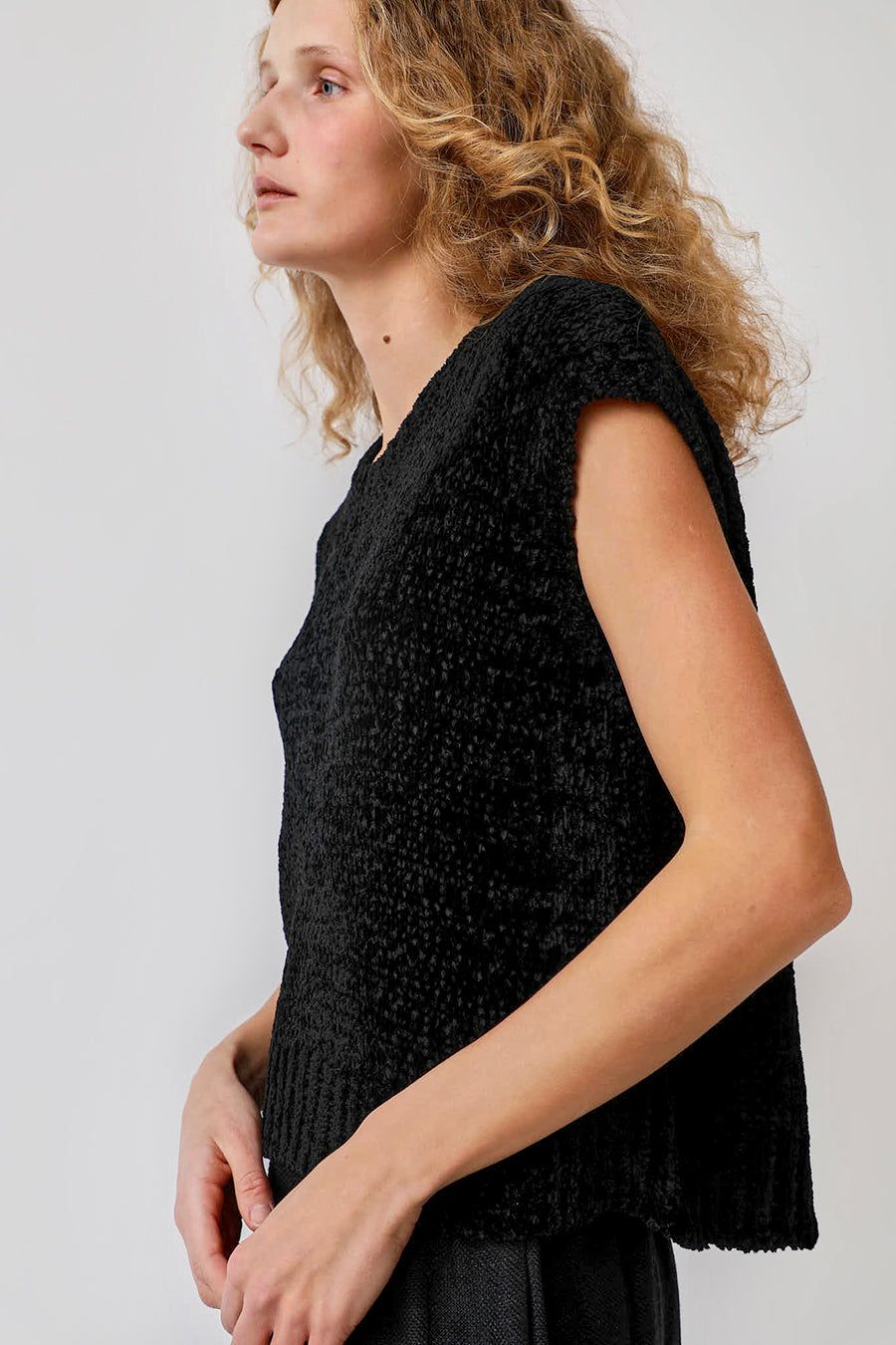 Boboutic Parallelo Vest in Black sold by No. 6 product image thumbnail 4