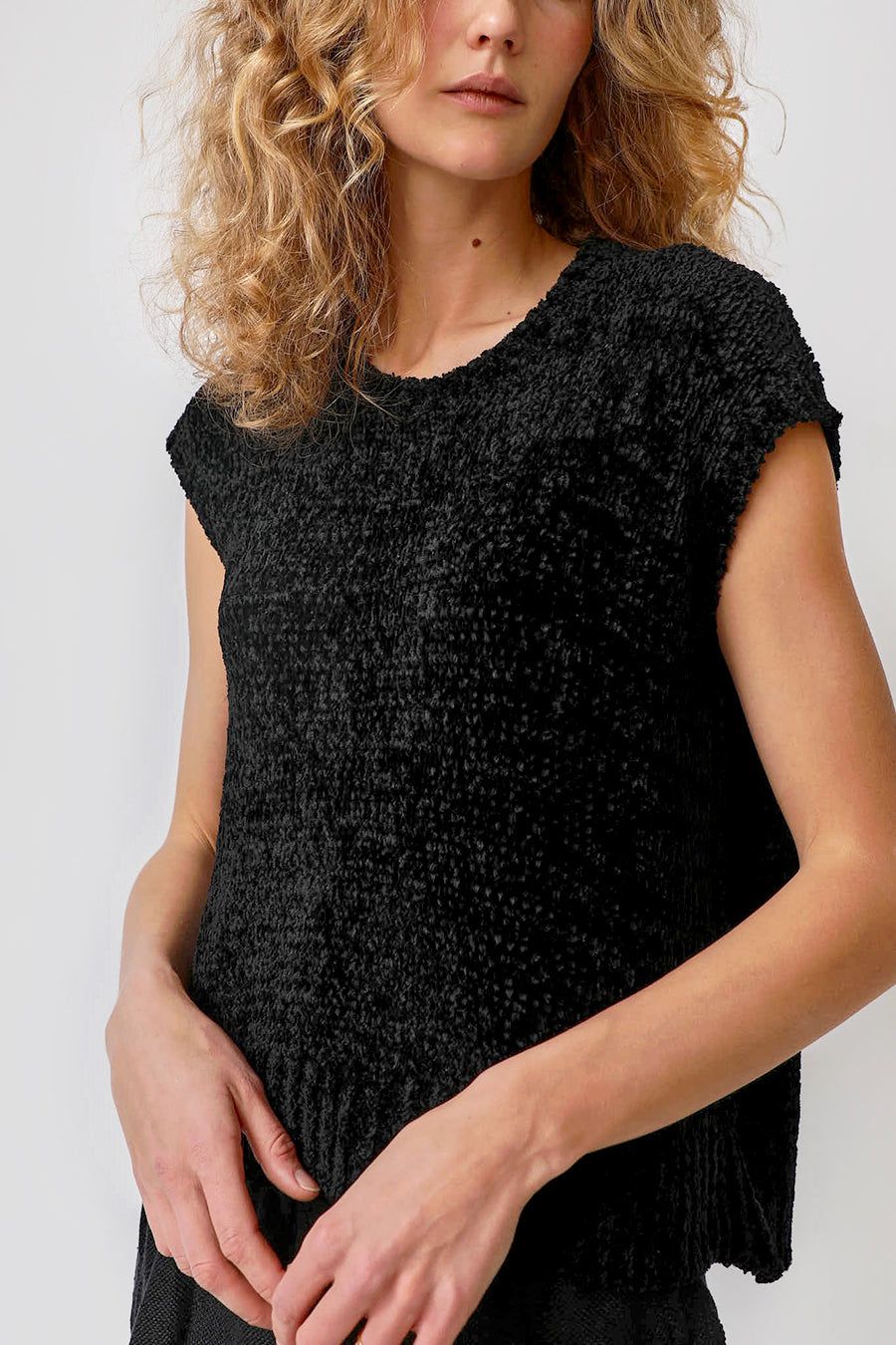 Boboutic Parallelo Vest in Black sold by No. 6 product image thumbnail 5