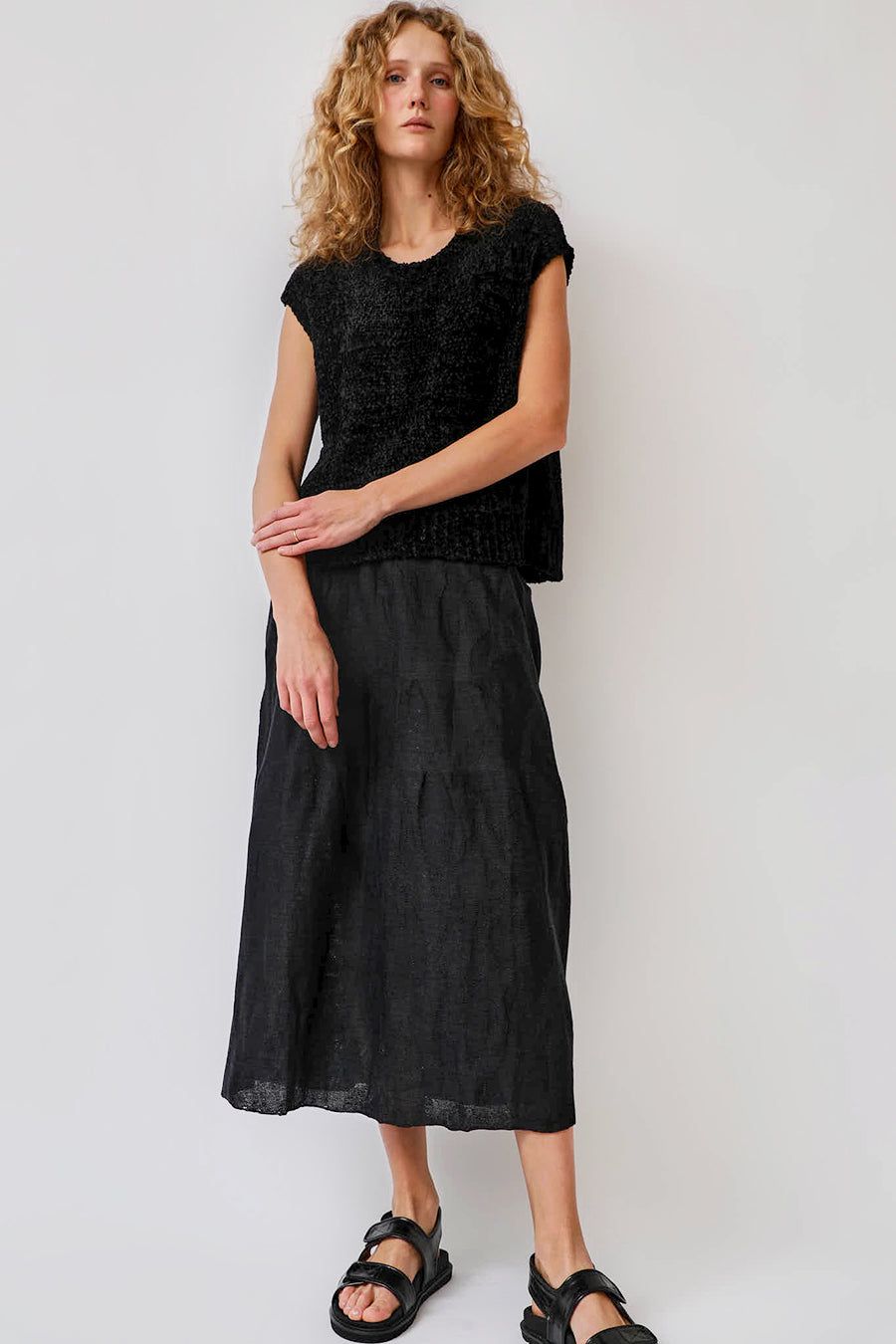 Boboutic Parallelo Vest in Black sold by No. 6 product image thumbnail 3