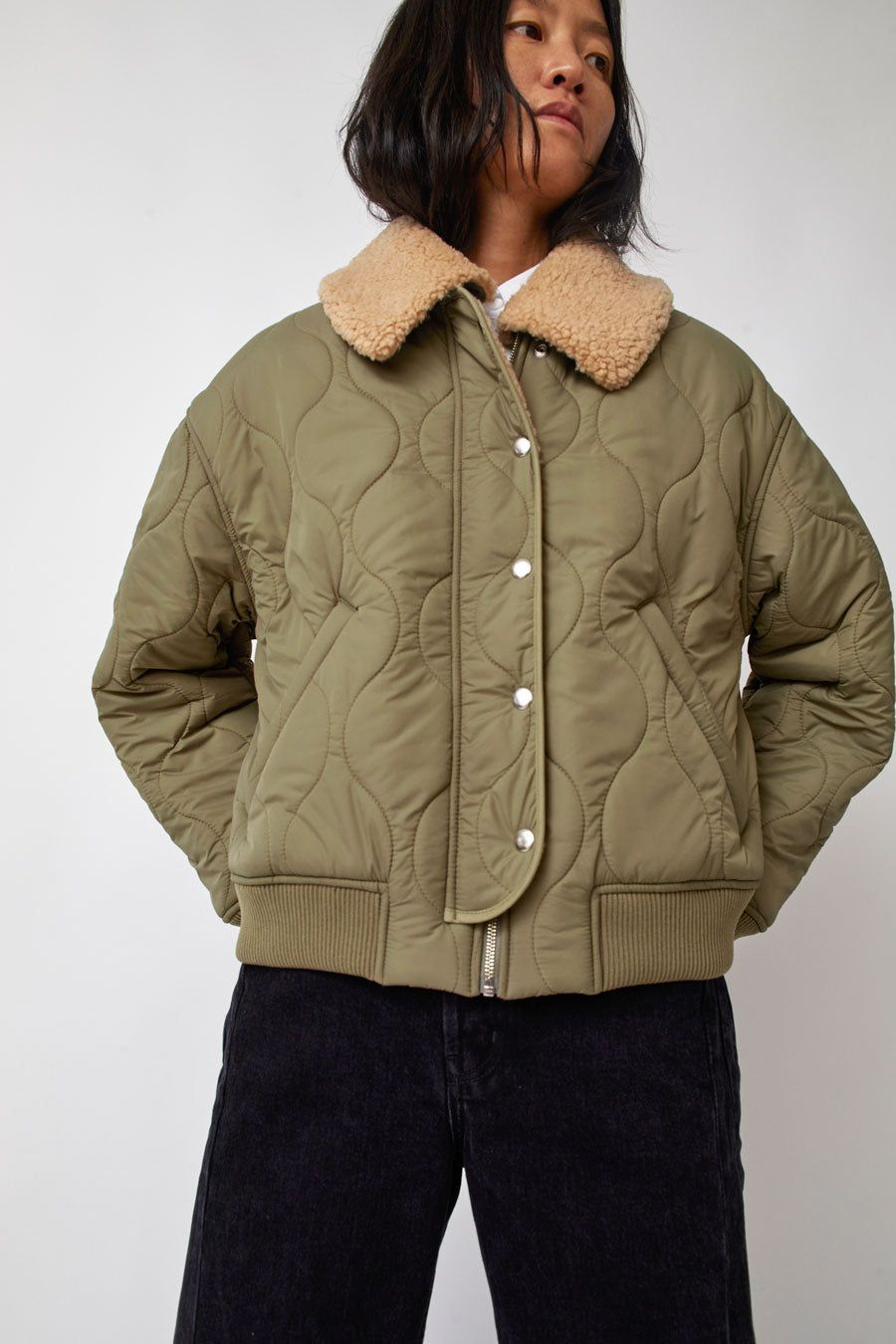 No.6 Landmark Jacket in Army sold by No. 6 product image thumbnail 2