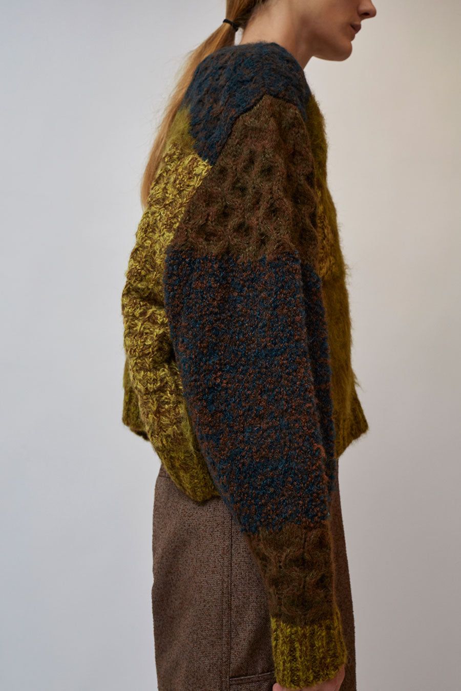 KkCo Mixed Moss Sweater in Mixed Moss sold by No. 6 product image thumbnail 5