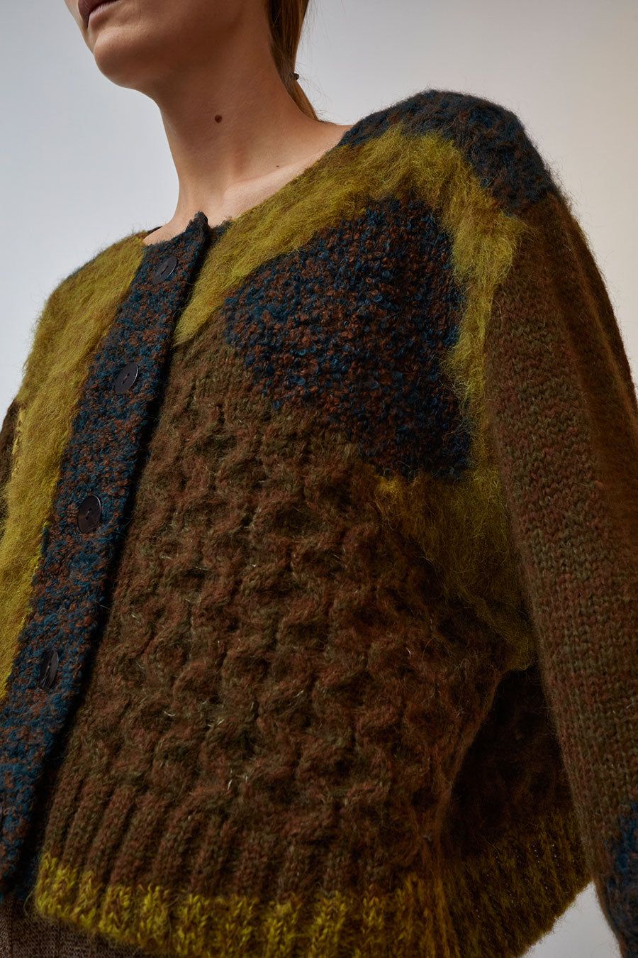 KkCo Mixed Moss Sweater in Mixed Moss sold by No. 6 product image thumbnail 2