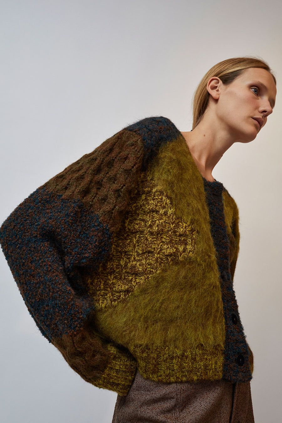 KkCo Mixed Moss Sweater in Mixed Moss sold by No. 6 product image thumbnail 3