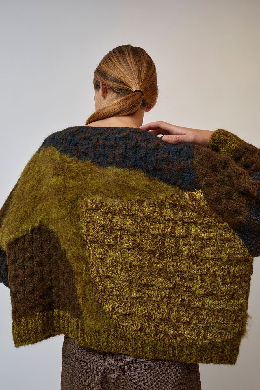 KkCo Mixed Moss Sweater in Mixed Moss sold by No. 6 product image thumbnail 4