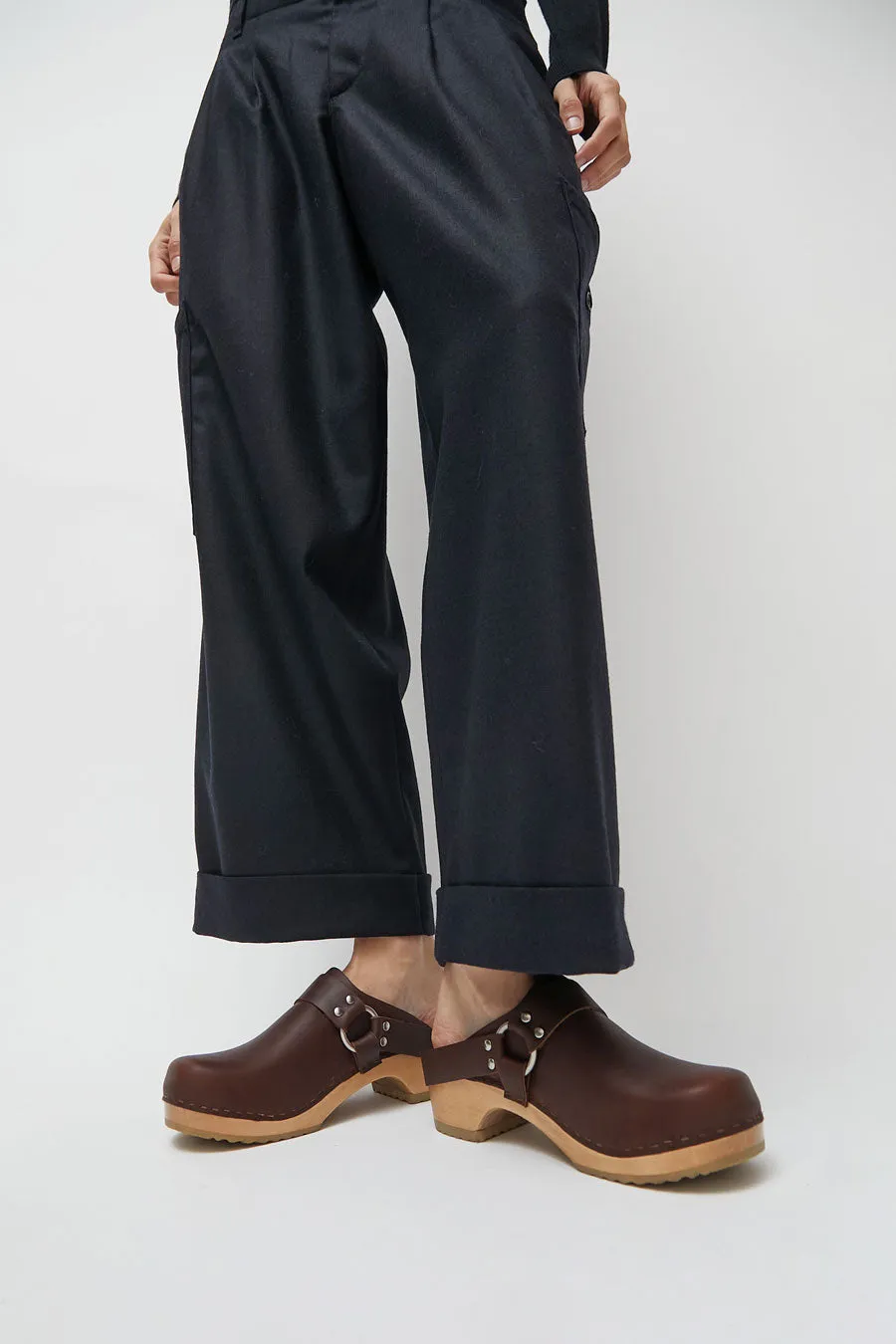 No.6 Brando Clog on Vintage Base in Molasses sold by No. 6 product image thumbnail 4