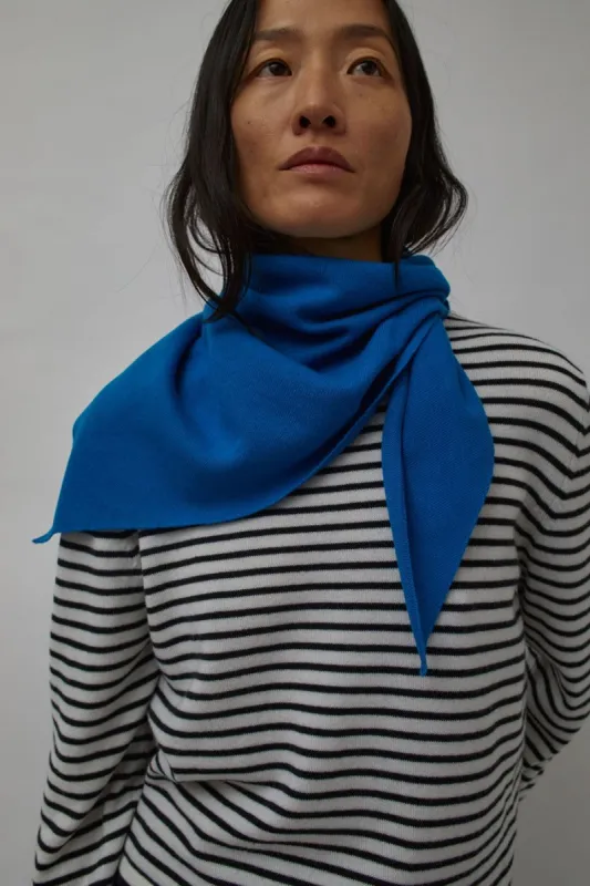 CORDERA Merino Wool Bandana in Ceruleo made by No. 6