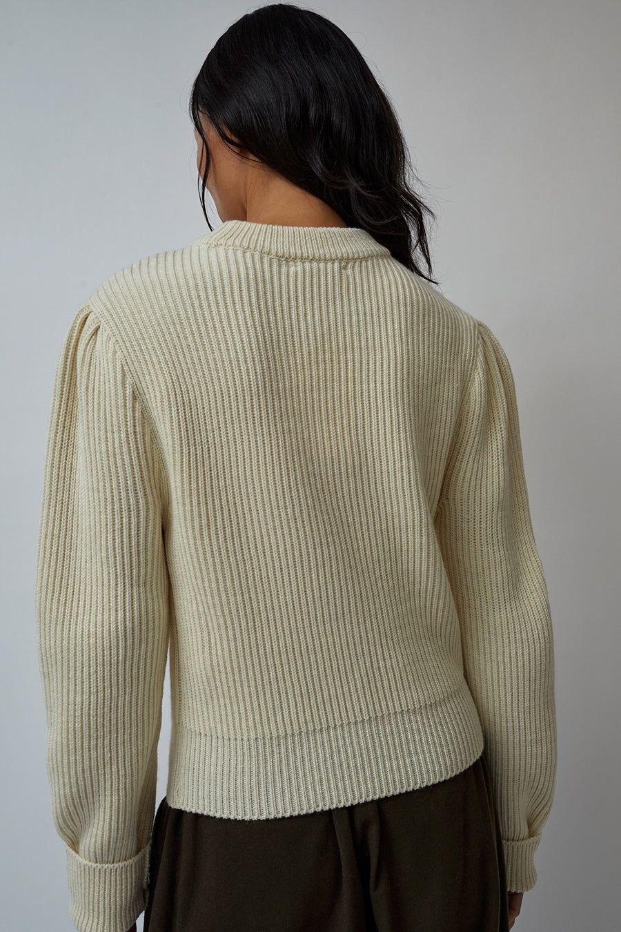 Amomento Half Neck Knit in Ecru sold by No. 6 product image thumbnail 3