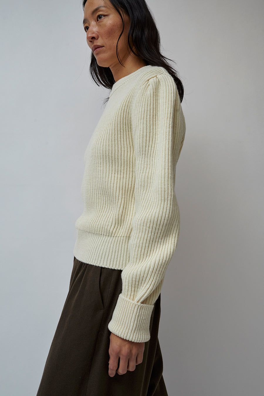 Amomento Half Neck Knit in Ecru sold by No. 6 product image thumbnail 4