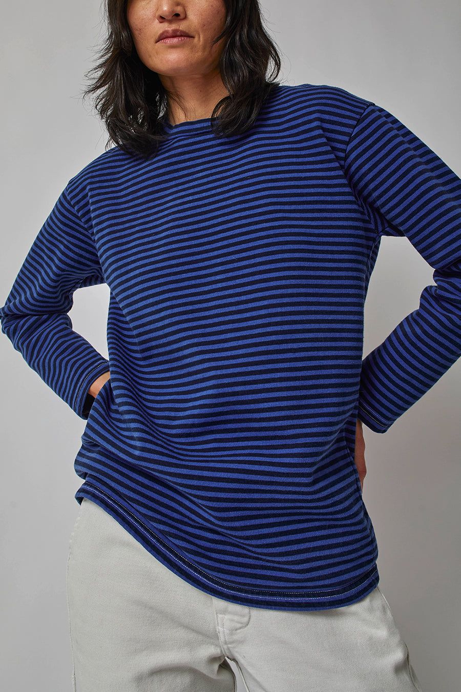 Sultan Wash Sweat Marin in Blue Blue sold by No. 6 product image thumbnail 2