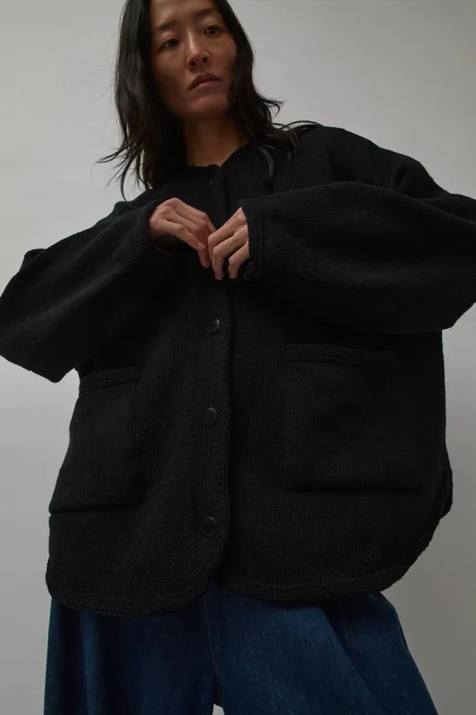 CORDERA Cotton Jacket in Black sold by No. 6