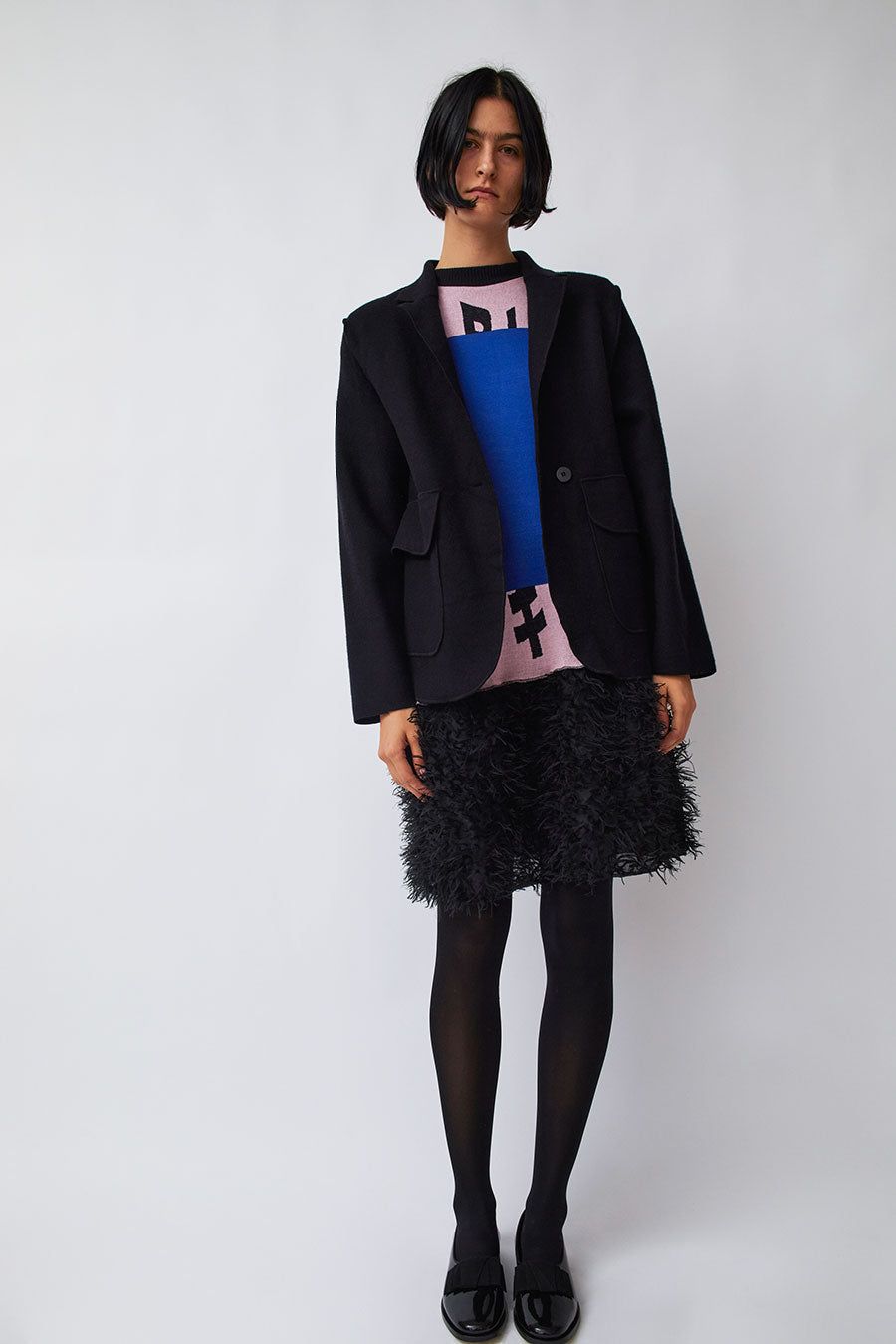 Vladimir Karaleev Wool Jacket in Black sold by No. 6 product image thumbnail 4