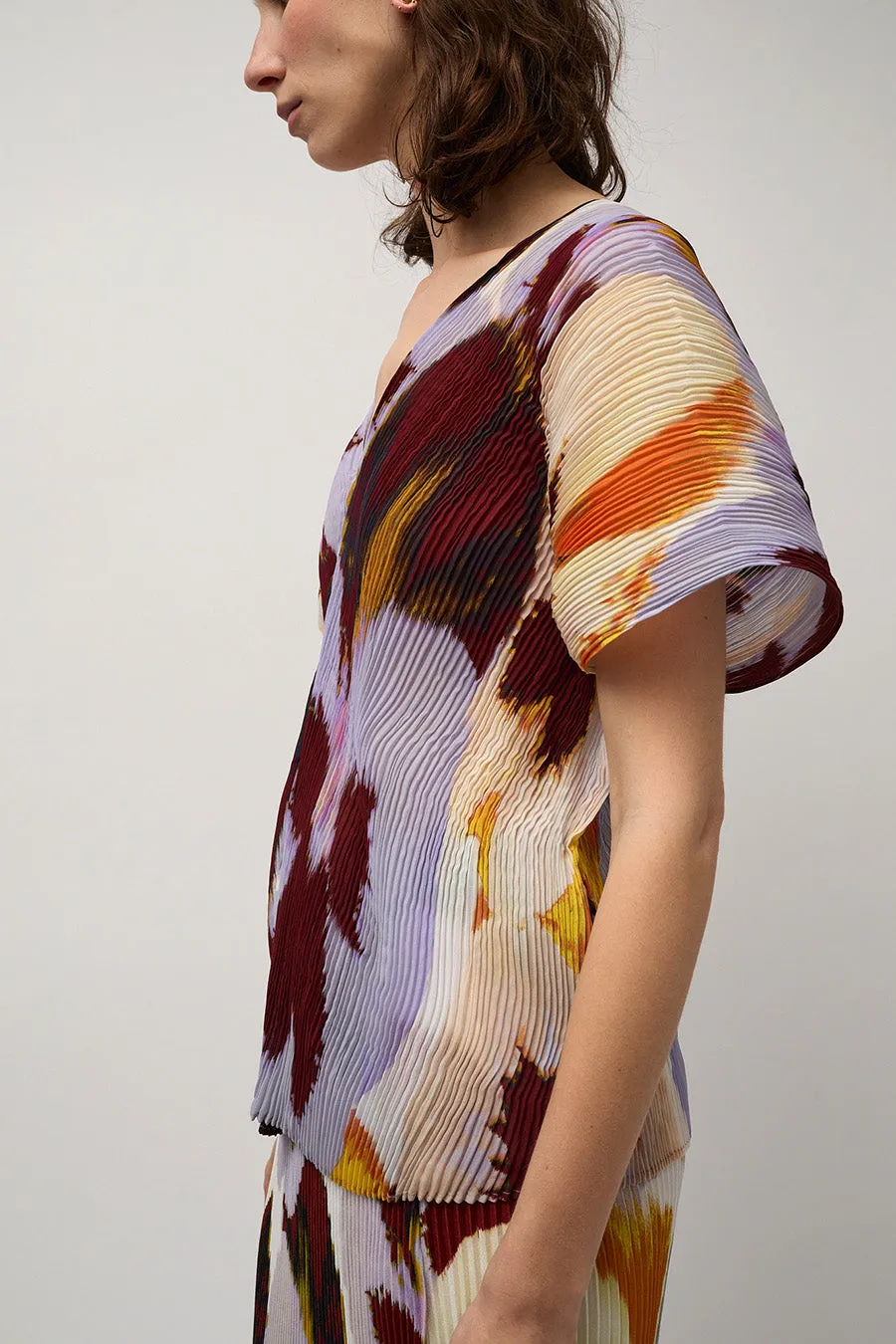 Julia Heuer Irma Top in Lilac Pansy sold by No. 6 product image thumbnail 2