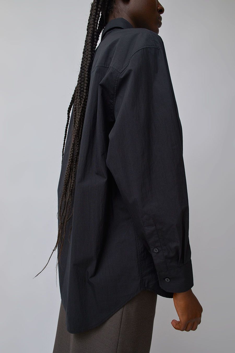 Mijeong Park Oversized Shirt in Black sold by No. 6 product image thumbnail 3