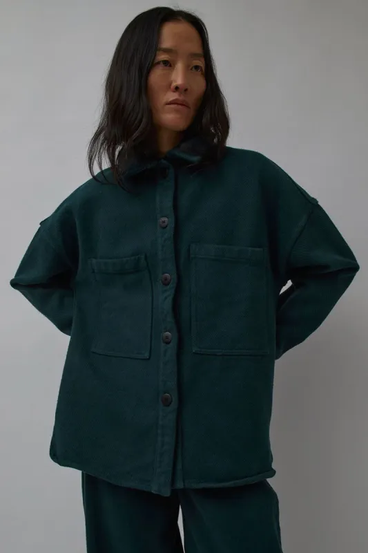 Zii Ropa Lenny Jacket in Deep Sea made by No. 6