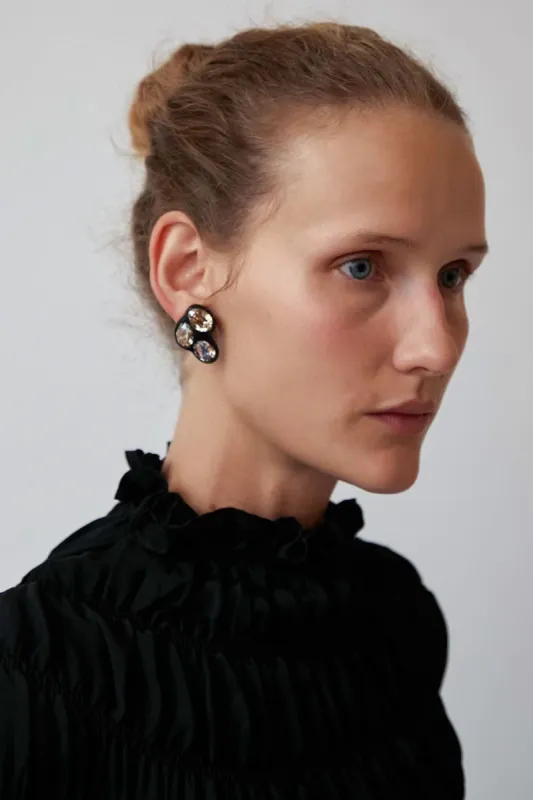 Florian Earrings in Black sold by No. 6