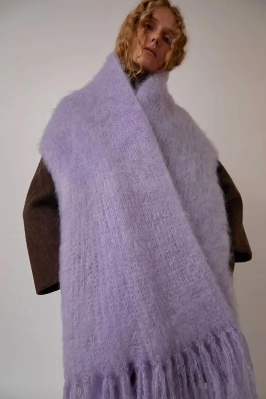Hinterveld Snuggle Scarf in Lilac sold by No. 6