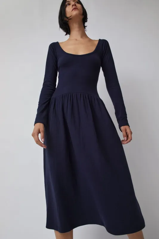 Emma Rothkopf Pina Tee Dress in Navy made by No. 6